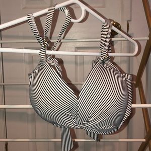 Strip bikini top
